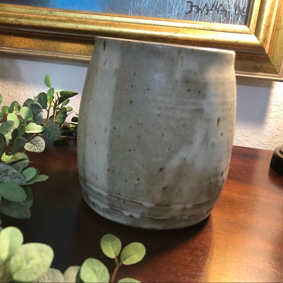 Ceramis vase, signed by Eddy - Picture 6 of 9